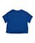 T-shirt pour fille en maille avec nœud décoratif au bas Bleu 2 - vertbaudet enfant 