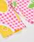 Legging fille en maille sur fond vichy Rose 4 - vertbaudet enfant 