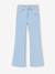 Jean flare fille bleu clair+bleu moyen+denim gris 1 - vertbaudet enfant 
