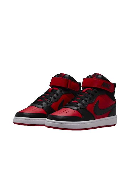 Baskets mixte enfant court borough mid 2 Rouge 3 - vertbaudet enfant 