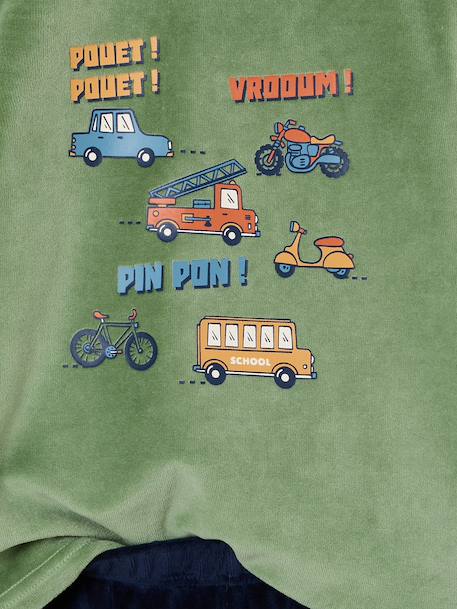 Lot de 2 pyjamas garçon vert 8 - vertbaudet enfant 