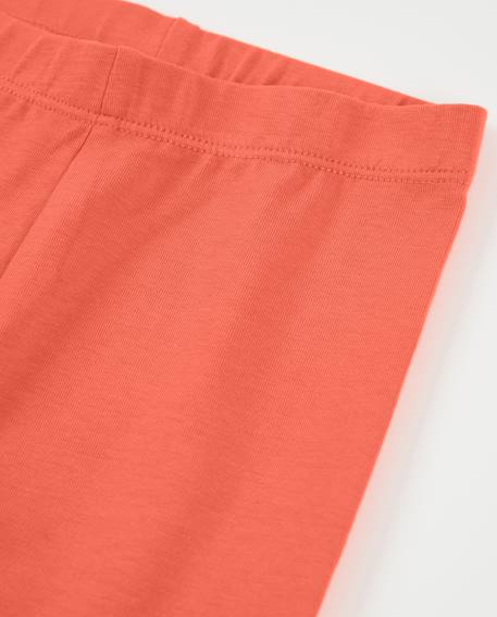 Legging pour fille en maille avec tissu doux Rose 3 - vertbaudet enfant 