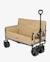 Chariot pliable convertible en banc plage Beige 1 - vertbaudet enfant 