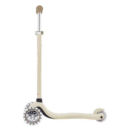 Trottinette enfant avec roues lumineuses, de 3 à 7 ans, Primo Lights signature Taupe+Vert sauge 6 - vertbaudet enfant 