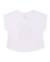 T-shirt fille en maille avec finition brillante Blanc 2 - vertbaudet enfant 
