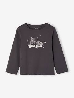 -Lot de 3 t-shirts fille fantaisie manches longues
