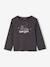 Lot de 3 t-shirts fille fantaisie manches longues anthracite+bleu grisé+corail+écru+indigo+mauve+rose 36 - vertbaudet enfant 