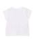 T-shirt fille en maille avec fleurs en volume Blanc 2 - vertbaudet enfant 
