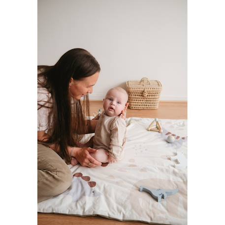 Tapis d'éveil nomade dinosaure Vert 4 - vertbaudet enfant 