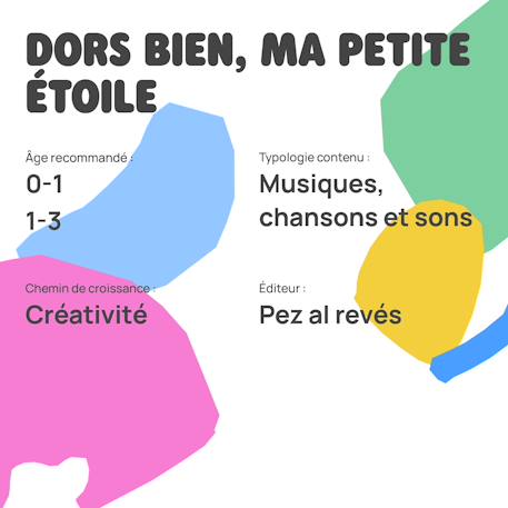 Figurine Sonore – Dors Bien, ma Petite étoile MULTICOLORE 6 - vertbaudet enfant 