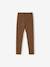 Legging fille motif zébré capsule mère-fille beige+chocolat 1 - vertbaudet enfant 