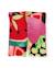 Legging fille en maille avec motif de fruits Multicolore 1 - vertbaudet enfant 