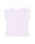 T-shirt fille en maille avec manches courtes japonaises Blanc 2 - vertbaudet enfant 