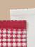 Lot de 2 paires de chaussettes vichy fille Vichy rouge 2 - vertbaudet enfant 
