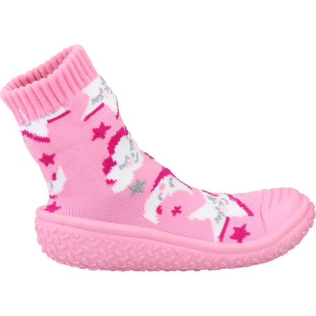 Chaussons fille modèle morbidotti Bleu 920+Gris 950+Rose 100 13 - vertbaudet enfant 