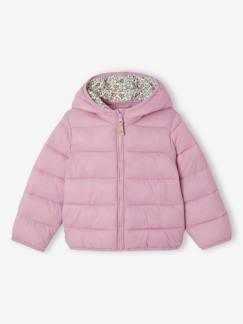 Doudoune fille légère à capuche   - vertbaudet enfant