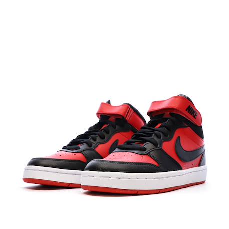 Baskets mixte enfant court borough mid 2 Rouge 6 - vertbaudet enfant 