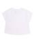T-shirt fille en maille avec palmier sur le côté Blanc 2 - vertbaudet enfant 