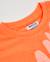 T-shirt garçon en maille avec grand imprimé sur le devant Orange 3 - vertbaudet enfant 
