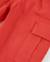 Pantalon garçon en tissu tissé style cargo Rouge 4 - vertbaudet enfant 