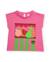 T-shirt fille en maille avec fruits en relief Rose 1 - vertbaudet enfant 