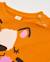 T-shirt pour fille en maille avec bas élastiqué Orange 3 - vertbaudet enfant 