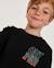 T-shirt garçon en maille au style urbain Noir 1 - vertbaudet enfant 