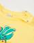 T-shirt fille en maille avec nœud décoratif Jaune 3 - vertbaudet enfant 