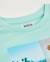 T-shirt garçon en maille au design urbain Bleu 4 - vertbaudet enfant 