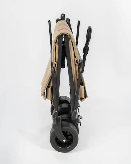 Chariot pliable convertible en banc plage Beige 2 - vertbaudet enfant 