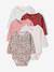Lot de 5 bodies bébé fille manches longues rose 1 - vertbaudet enfant 