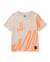 T-shirt garçon en maille avec imprimé artistique Beige 1 - vertbaudet enfant 
