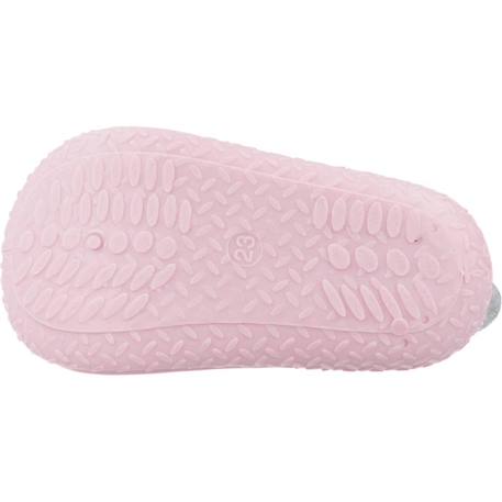 Chaussons fille modèle morbidotti Bleu 920+Gris 950+Rose 100 12 - vertbaudet enfant 