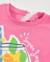 T-shirt fille en maille avec motif limonade Rose 3 - vertbaudet enfant 