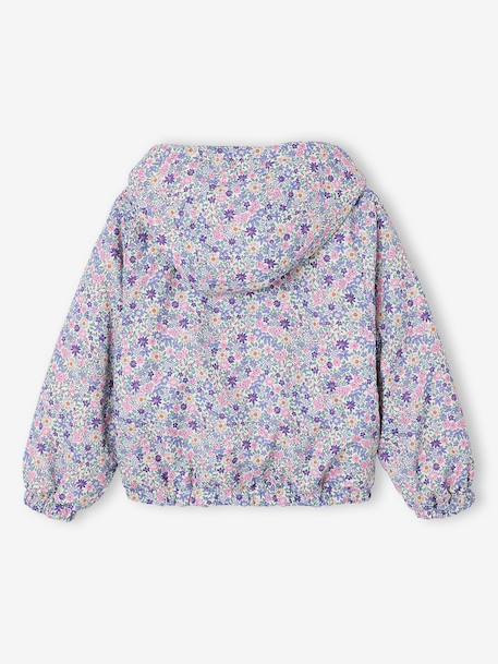 Coupe-vent fille à capuche réversible léopard/sherpa beige+vanille 13 - vertbaudet enfant 
