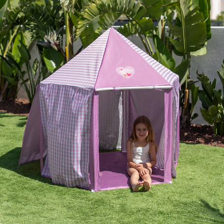 Tente de plage enfant avec filet respirant Multicolore+Rose 5 - vertbaudet enfant 