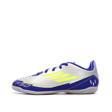 Chaussures de football indoor junior f50 club in Messi Argent 2 - vertbaudet enfant 