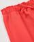 Pantalon fille en maille coupe culotte Rouge 3 - vertbaudet enfant 