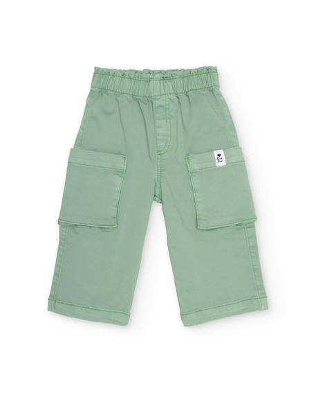 Pantalon fille style cargo  - vertbaudet enfant