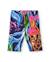 Legging fille en maille coupe ajustée Bleu 1 - vertbaudet enfant 