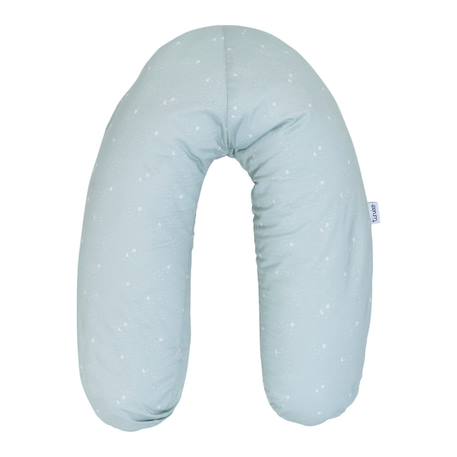 Coussin d'allaitement et de grossesse étoiles Vert d'eau 1 - vertbaudet enfant 