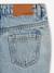 Jean fille mom brodé fleurs bleu+bleu clair+bleu moyen 6 - vertbaudet enfant 