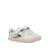 Sneakers filles synthétique lacets- fermeture adhésive barefoot Blanc or 4 - vertbaudet enfant 