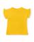T-shirt fille en maille avec détails en relief Jaune 2 - vertbaudet enfant 