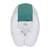 Coussin d'allaitement et de grossesse 3en1 multirelax éponge vert pois Blanc 1 - vertbaudet enfant 
