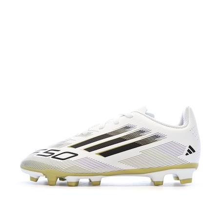 Chaussures de football mixte f50 club Blanc 2 - vertbaudet enfant 