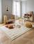 Tapis épais à franges doux et raffiné brancusi Jaune naturel 2 - vertbaudet enfant 