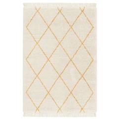 -Tapis épais à franges doux et raffiné nile