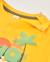 T-shirt garçon en maille avec imprimé frontal Jaune 3 - vertbaudet enfant 
