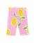 Legging fille en maille sur fond vichy Rose 1 - vertbaudet enfant 